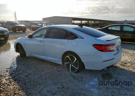 2022 Honda Accord Sport Se из США, поврежденный, VIN 1HGCV1F44NA072756